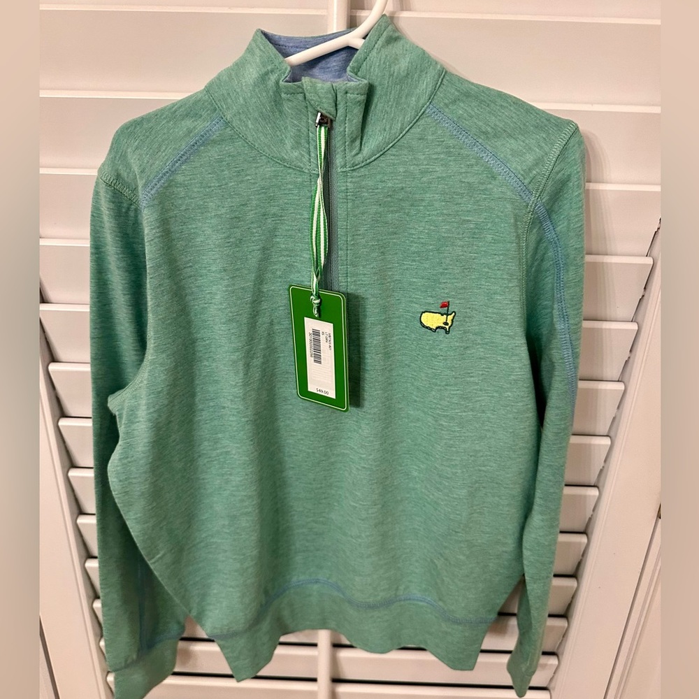 Masters, light heathered green, pullover, boys xs, NWT